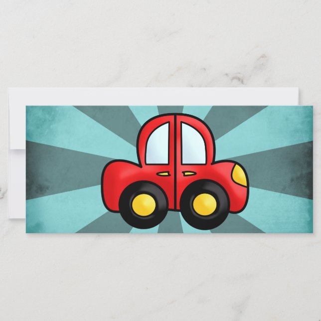 Ilustração de carro antigo (Frente)
