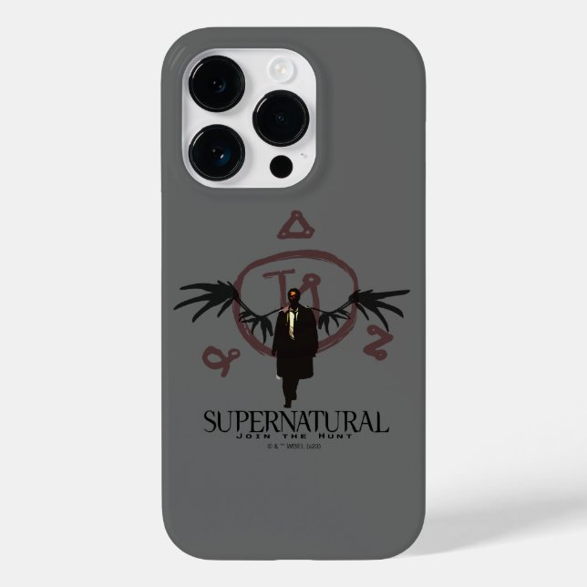 Ilustração de Castiel Supernatural (Verso)
