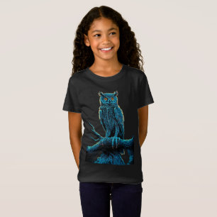 Ilustração de coruja T-Shirt Hoodie