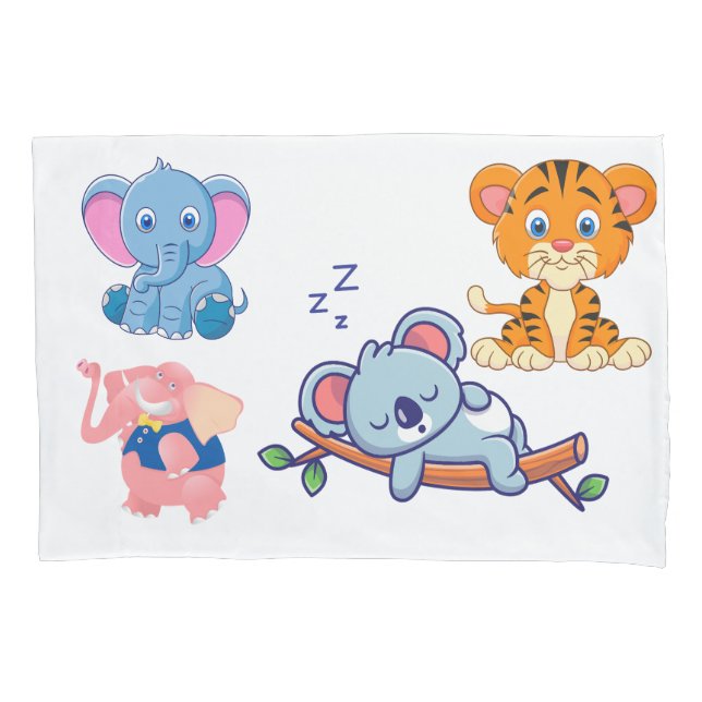 Ilustração de desenho animado animal (Frente)