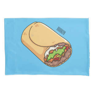 Ilustração de desenho animado burrito