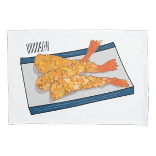 Ilustração de desenho animado da tempura do Shrimp