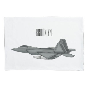 Ilustração de desenho animado de aeronaves de comb