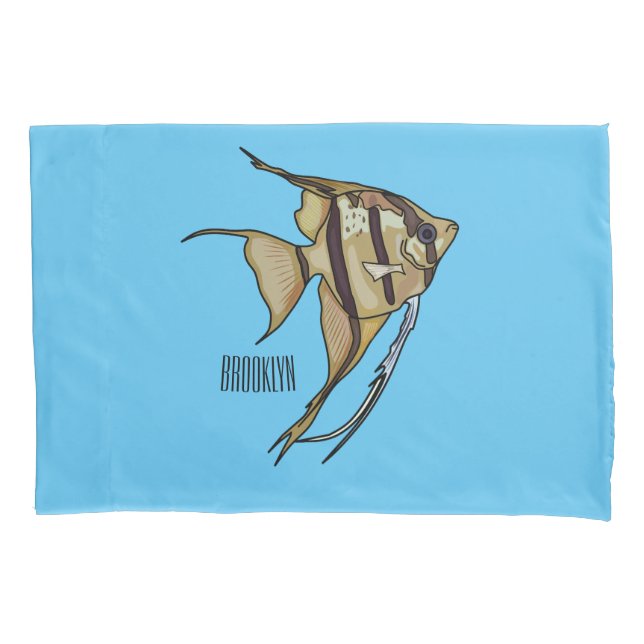 Ilustração de desenho animado de Angelfish (Frente)