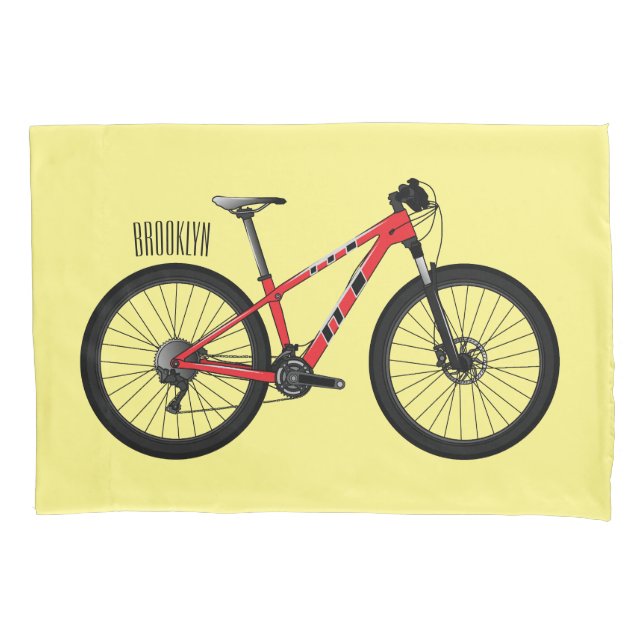 Ilustração de desenho animado de bicicleta (Frente)