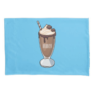 Ilustração de desenho animado de Chocolate Milksha