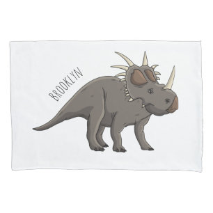 Ilustração de desenho animado de estiracossauro