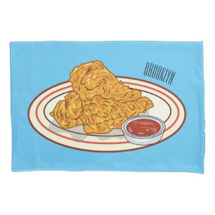 Ilustração de desenho animado de frango desidratad