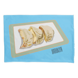 Ilustração de desenho animado de Jiaozi / Chinês D