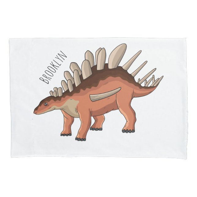 Ilustração de desenho animado de Kentrosaurus (Frente)