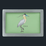 Ilustração de desenho animado de pássaros com lege<br><div class="desc">Ilustração de desenho de pássaros de herões.</div>
