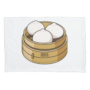 Ilustração de desenho animado Dim sum