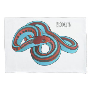 Ilustração de desenho animado do cobra de garter d