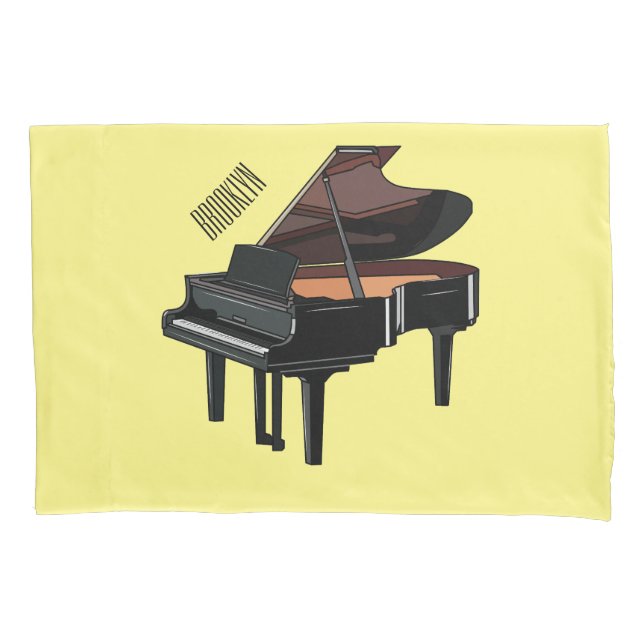 Ilustração de desenho animado Piano (Frente)