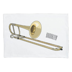 Ilustração de desenho animado Trombone