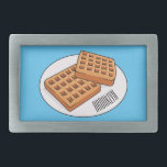 Ilustração de desenho animado Waffle<br><div class="desc">Ilustração de desenho animado Waffle</div>