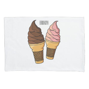 ilustração de desenho de cone de sorvete