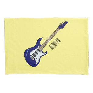 Ilustração de desenho de guitarra elétrica