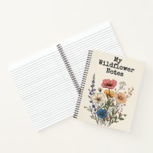 Ilustração de Flores Silvestres Rústicas e Charmos