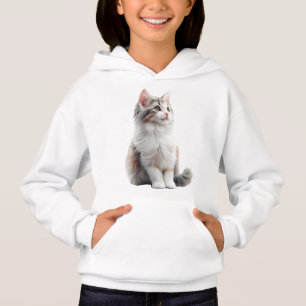 Ilustração de Gatinho Fofo Suéter de Gola Alta par