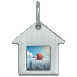 Ilustração de história em quadrinhos da cidade flu