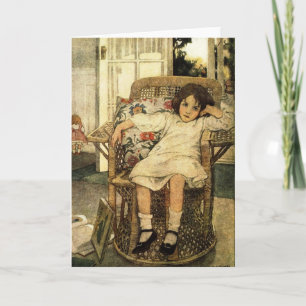 Ilustração de Jessie Wilcox Smith - cartão