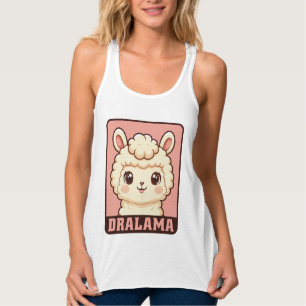 Ilustração de lhama fofa em camiseta