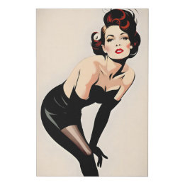 Ilustração De Moda Retroativa Vintage Ai