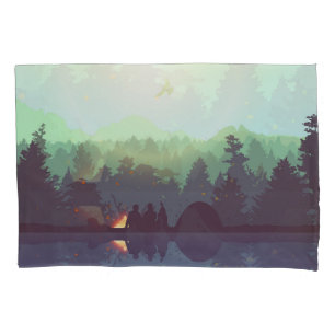 Ilustração de Montanha da Floresta de Aventura de