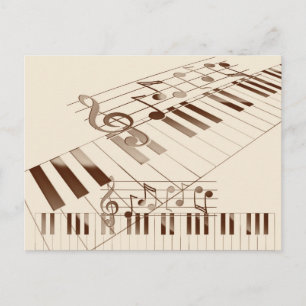 Ilustração de notas de música