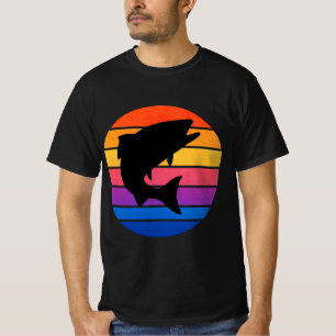 "Ilustração de Peixes Artísticos T-Shirt - Nature-