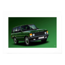 Ilustração de Poster de Vogue Rover Range