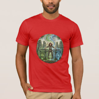 Ilustração de Ritual de DJ Celta em Camiseta