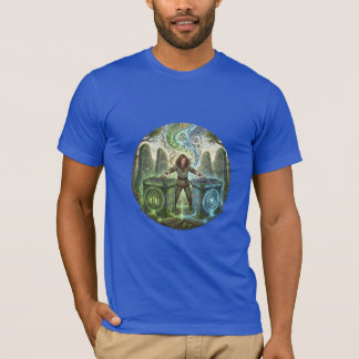 Ilustração de Ritual de DJ Celta em Camiseta
