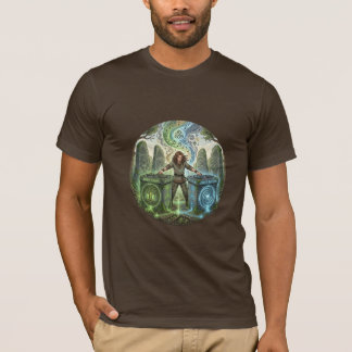 Ilustração de Ritual de DJ Celta em Camiseta