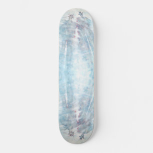 Ilustração de skate com Pessoas de sombra.