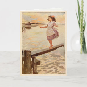 Ilustração do cartão de Jessie Willcox Smith