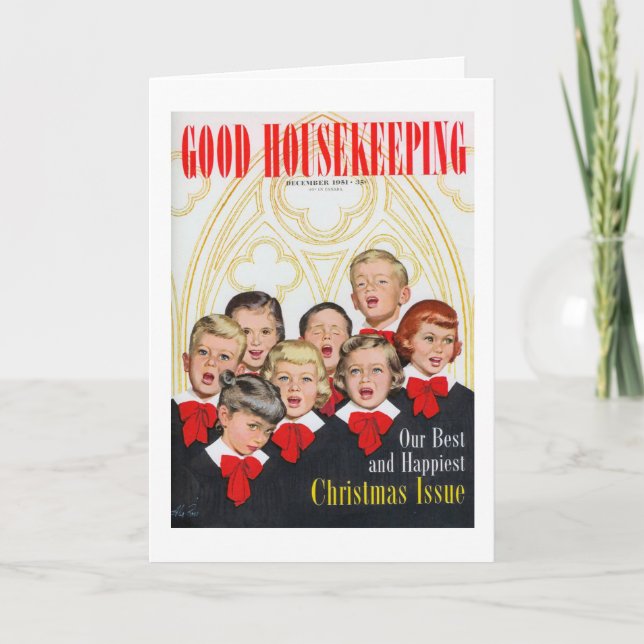 Ilustração do cartão de Natal (Frente)