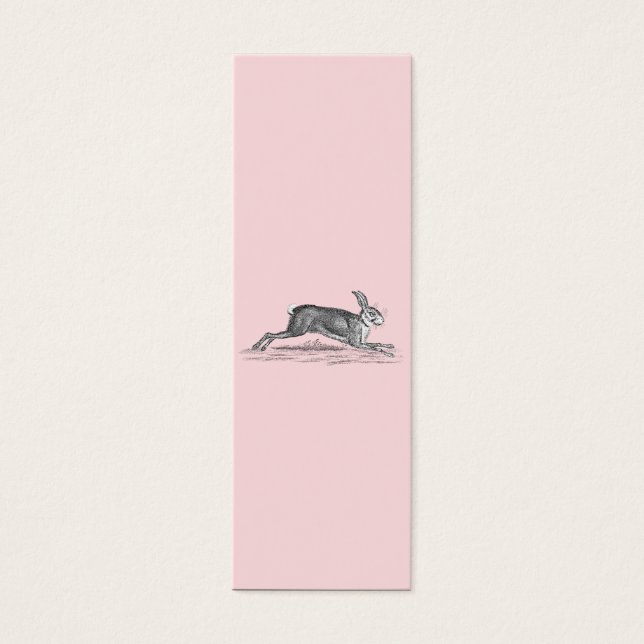 Ilustração do Coelho da Lebre Vintage - Coelhos (Frente)
