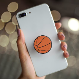 Ilustração do Ícone Laranja de Basquete