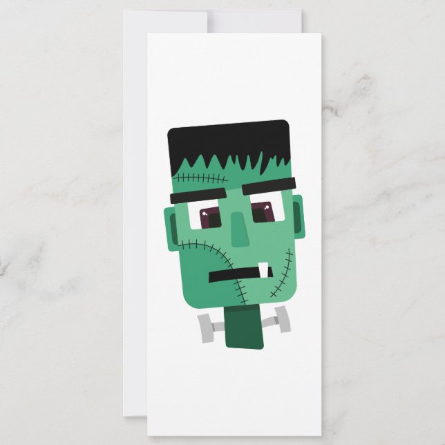 Ilustração do Monstro de Frankenstein (Frente)