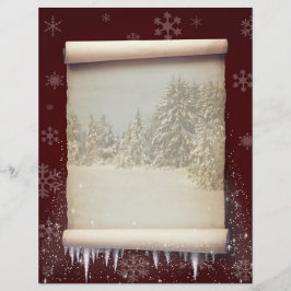 Ilustração do pergaminho de inverno