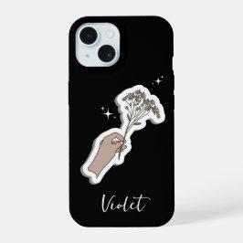 Ilustração Estética De Flor