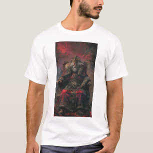 Ilustração T-Shirt do Rei Mau da Medieval