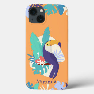 Ilustração Tropical Jungle Toucan