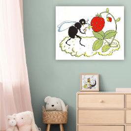 Ilustração Vintage de Else Wenz Vietor Poster