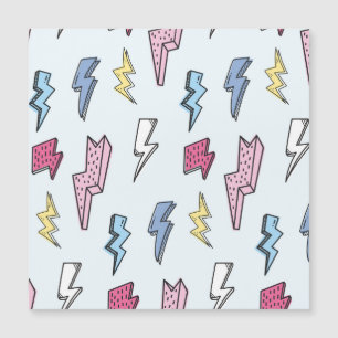 Ilustração Vintage Thunder Seamless