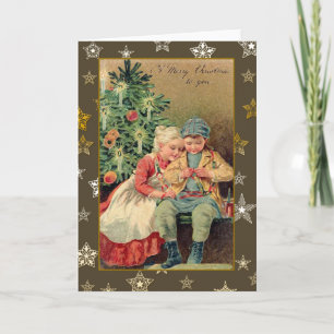 Ilustração Vitoriana em Cartões de Natal