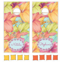 Ilustrações de Hibisco Floral Tropical