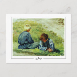 Ilya Repin #22 - Cartão Postal de Arte Refinada
